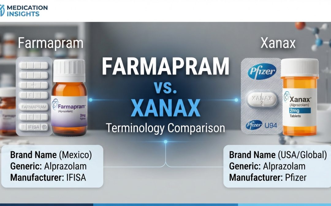 Farmapram vs. Xanax